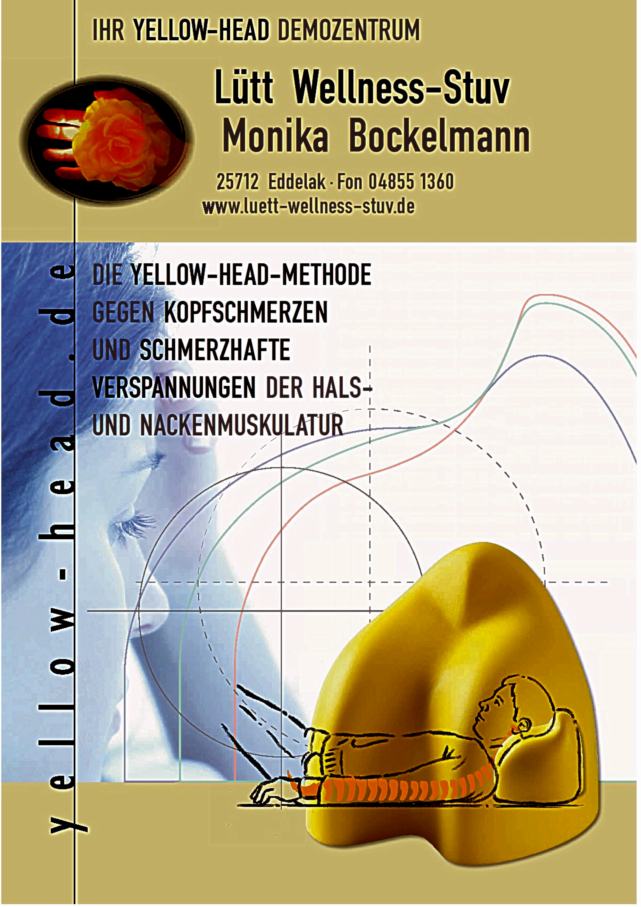 Yellow Head Poster